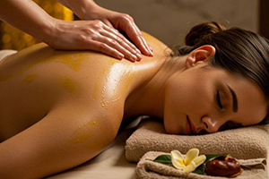 A professional rider on a horse